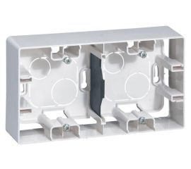 Корпус накладной для открытого монтажа электроустановочных устройств