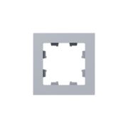 Рамка 1-м Эпика пластик алюм. EKF UP1-FPA-01