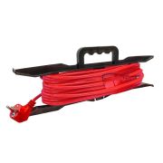 Удлинитель-шнур на рамке 1х40м с заземл. 10А IP20 2.2кВт ПВС 3х1 DOMTOK 2481