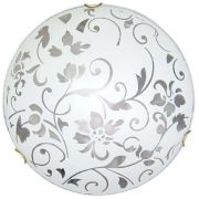 Светильник НПБ 01-60-130 М15 «Эрика» 250 60Вт E27 IP20 матов. бел./клипсы зол. (инд. упак.) Элетех 1005204374