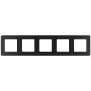 Рамка 5-м Inspiria антрацит IEK 673973
