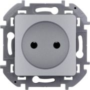 Розетка 1-м СП Inspiria 16А IP20 250В 2P механизм алюм. IEK 673712